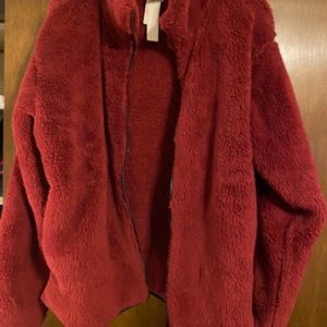 NWT Victoria Secret Teddy full zip
